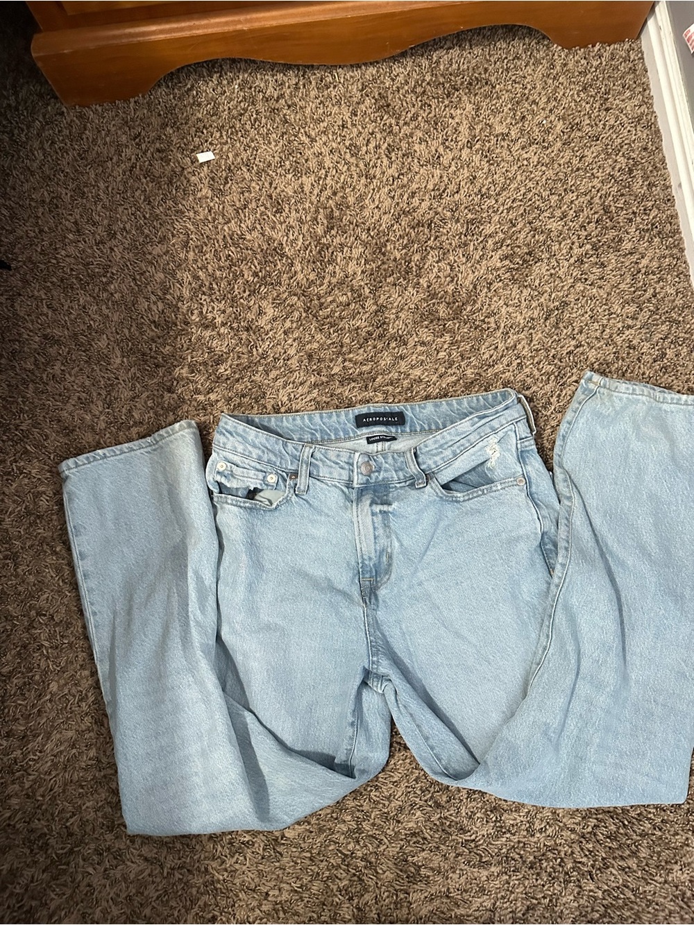 Aeropostale Light Blue Relaxed Men’s Jeans